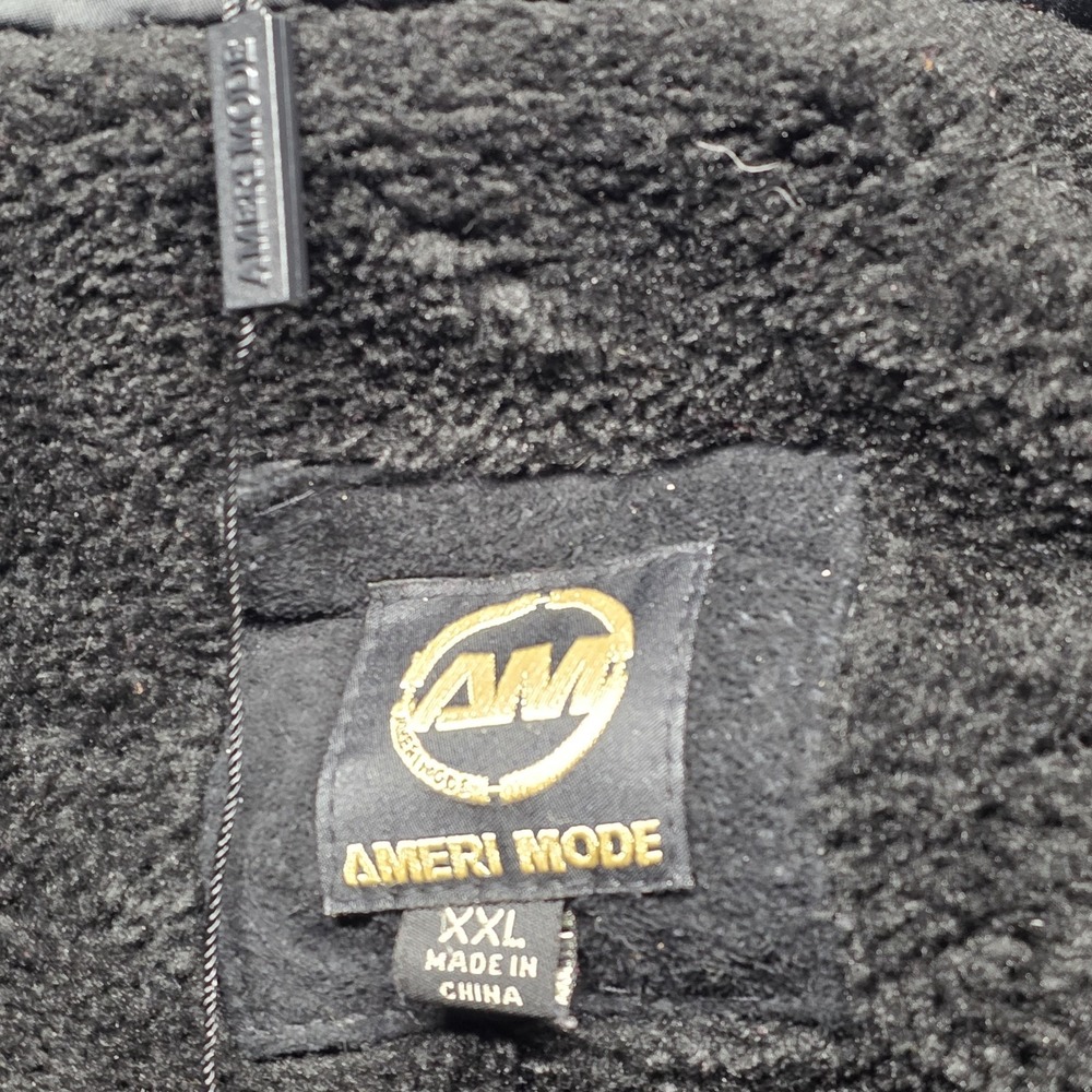 Motorcycle‎ Jacket Men's XXL USA Eagle Ameri Mode… - image 5